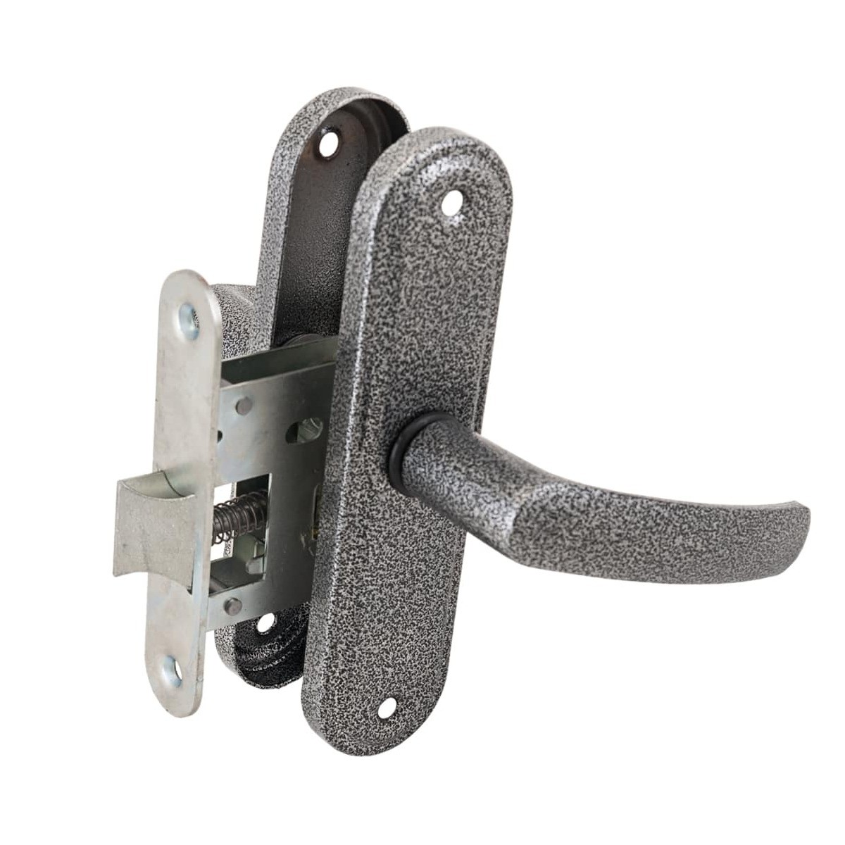 Защелка Absolyute (Абсолют) врезная ЗЩ1-45А (серебро антик) Защелка Absolyute (Абсолют) врезная ЗЩ1-45А (серебро антик)