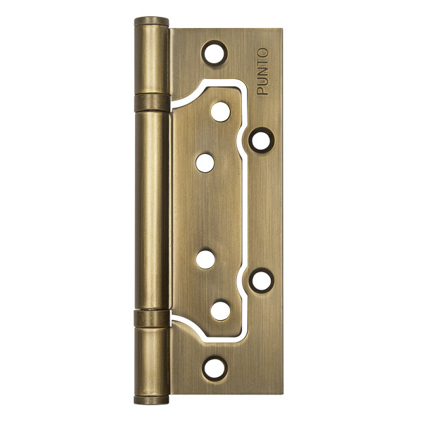 Петля Punto (Пунто) универсальная без врезки IN5200W AB (200-2B 125x2,5) бронза 
