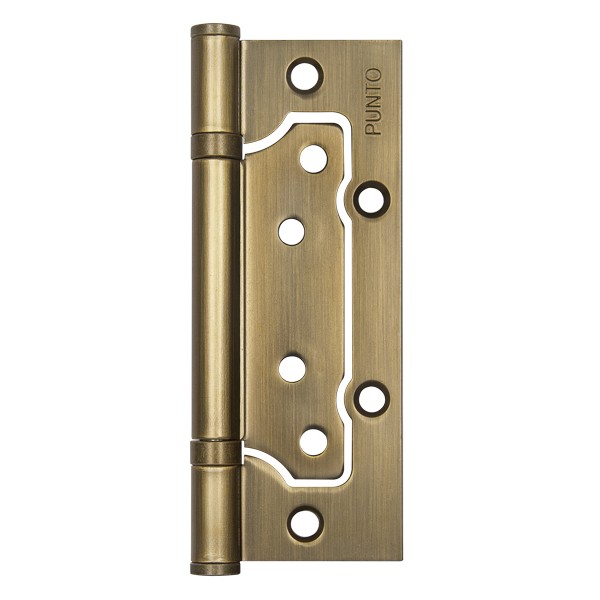 Петля Punto (Пунто) универсальная без врезки IN5200W AB (200-2B 125x2,5) бронза 