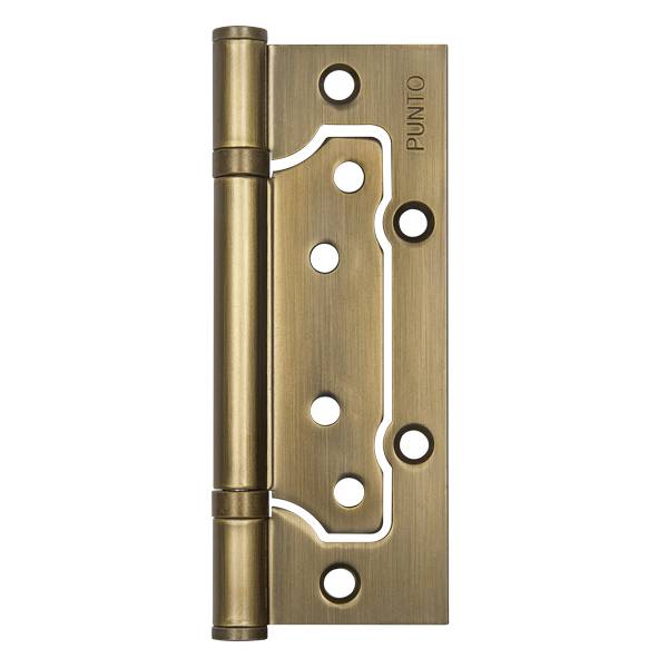 Петля Punto (Пунто) универсальная без врезки IN5200W AB (200-2B 125x2,5) бронза 