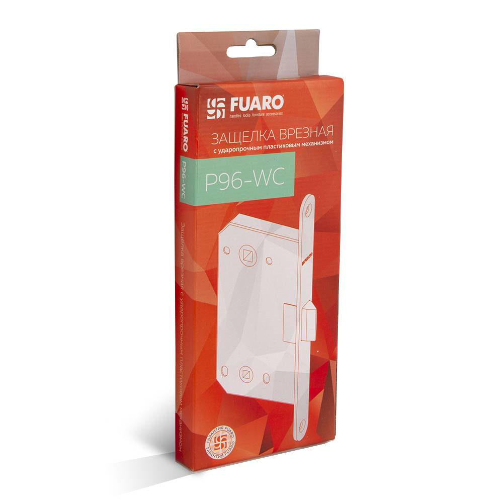 Защелка Fuaro (Фуаро) PLASTP96WC-50 (P96WC-50) WH белый 